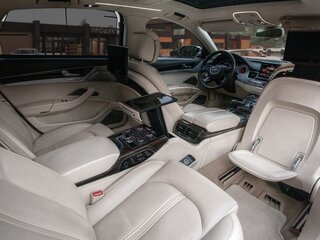 2011 Audi A8 Long III (D4), бежевый, 3600000 рублей, вид 3
