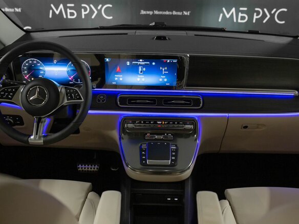 2026 Mercedes-Benz V-Класс 300 d экстра длинный III (W447) Рестайлинг 2, серый - вид 10