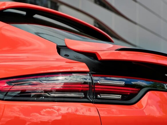 2019 Porsche Cayenne Coupé III, оранжевый, 8500000 рублей - вид 19