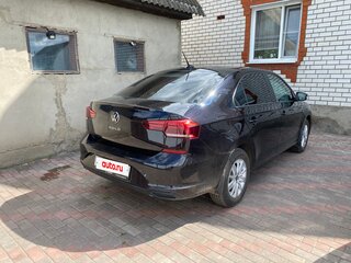 2020 Volkswagen Polo VI, чёрный, 1490000 рублей, вид 3