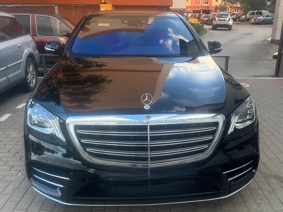 2020 Mercedes-Benz S-Класс 350 d Long VI (W222, C217) Рестайлинг, чёрный, 6990000 рублей - вид 2