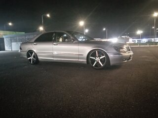 2000 Mercedes-Benz S-Класс 320 Long IV (W220), серебристый, 590000 рублей, вид 2