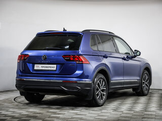 2021 Volkswagen Tiguan II Рестайлинг, синий, 2249777 рублей, вид 5