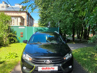 2020 Lada (ВАЗ) Vesta SW I, чёрный, 1220000 рублей, вид 3