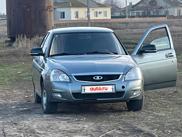 2008 Lada (ВАЗ) Priora I, серый, 280000 рублей - вид 1