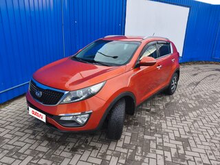 2014 Kia Sportage III Рестайлинг, оранжевый, 1350000 рублей, вид 2