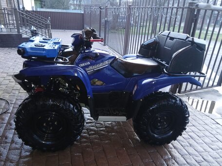 2015 Yamaha Grizzly 700, синий, 1310000 рублей, вид 3