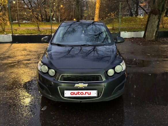 2014 Chevrolet Aveo II, чёрный, 1090000 рублей