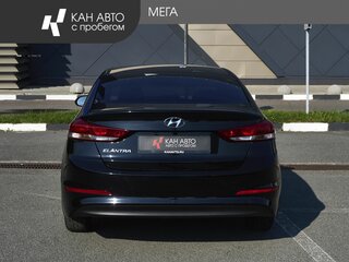 2016 Hyundai Elantra VI (AD), чёрный, 1187000 рублей, вид 4