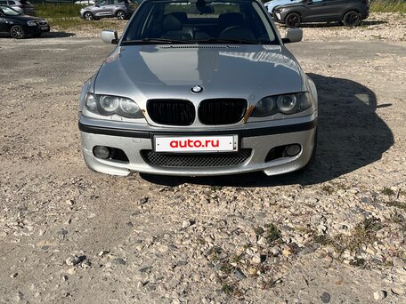 2002 BMW 3 серии 330xi IV (E46) Рестайлинг, серебристый, 700000 рублей, вид 4