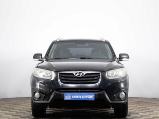 2010 Hyundai Santa Fe II Рестайлинг, чёрный, 1359000 рублей, вид 2