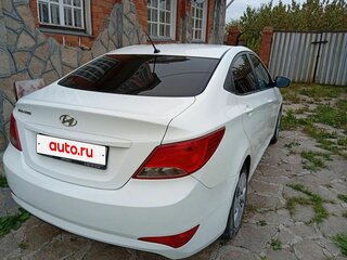 2016 Hyundai Solaris I Рестайлинг, белый, 735000 рублей, вид 5
