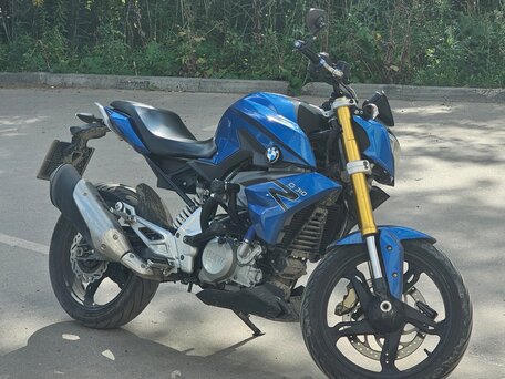 2017 BMW G 310 R, синий, 375000 рублей, вид 4