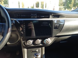 2013 Toyota Corolla XI (E160, E170, E180), чёрный, 1150000 рублей, вид 5