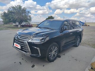 2016 Lexus LX 570 III Рестайлинг 2, чёрный, 6300000 рублей, вид 1