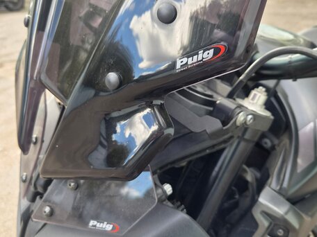 2017 Yamaha MT-09 (FZ-09), чёрный, 700000 рублей, вид 4