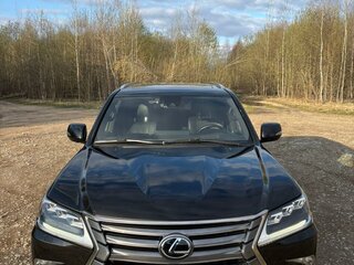2016 Lexus LX 570 III Рестайлинг 2, чёрный, 7500000 рублей, вид 1
