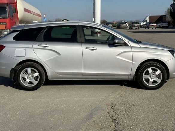 2020 Lada (ВАЗ) Vesta SW I, серый, 1350000 рублей - вид 3