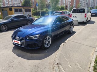 2019 Audi A5 II (F5), синий, 2350000 рублей, вид 1