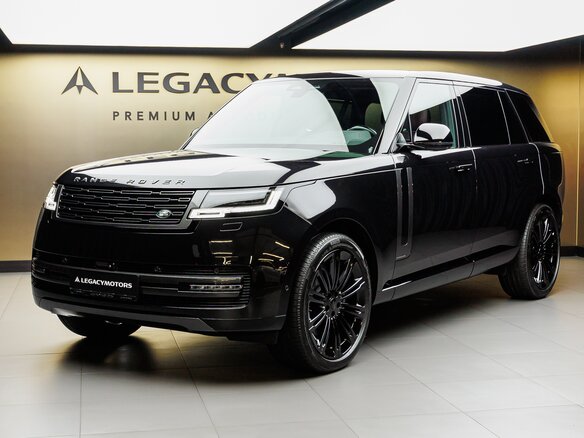2026 Land Rover Range Rover D350 MHEV Long V, чёрный - вид 4