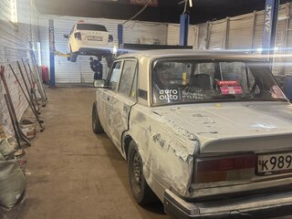 2010 Lada (ВАЗ) 2107, серебристый, 90000 рублей, вид 5