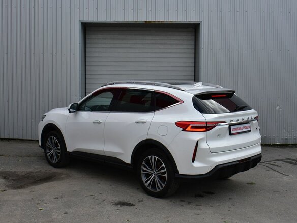 2022 Haval F7 I Рестайлинг, белый - вид 2