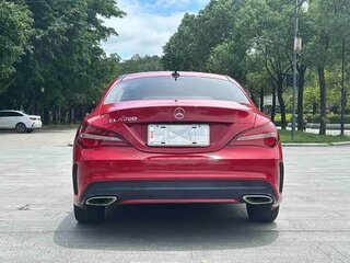 2016 Mercedes-Benz CLA 200 I (C117, X117) Рестайлинг, красный, 1480008 рублей, вид 5