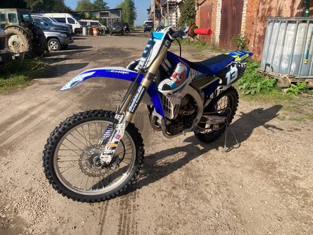 2014 Yamaha YZ450F, синий, 360000 рублей, вид 5