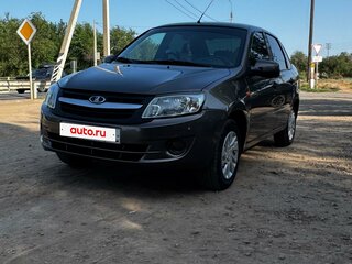2014 Lada (ВАЗ) Granta I, коричневый, 560000 рублей, вид 1