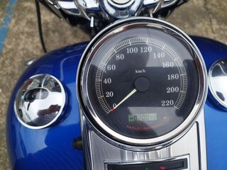 2010 Harley-Davidson Road King, синий, 740000 рублей, вид 5