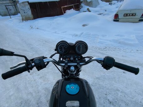 2011 Yamaha YBR125, чёрный, 95000 рублей, вид 3