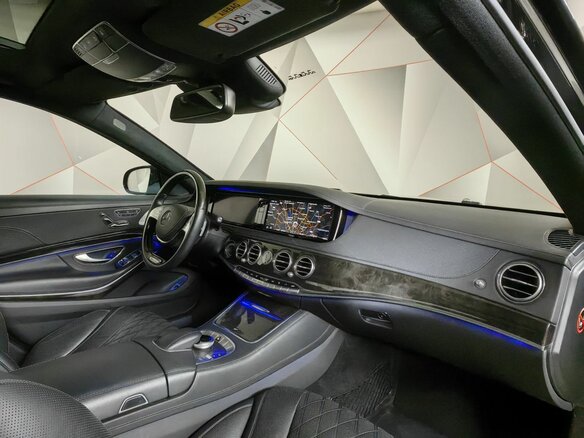 2013 Mercedes-Benz S-Класс 500 Long VI (W222, C217), чёрный - вид 8