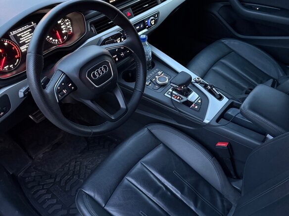 2018 Audi A4 V (B9), белый - вид 6