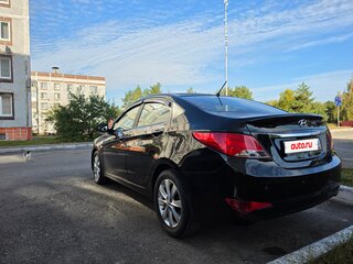 2015 Hyundai Solaris I Рестайлинг, чёрный, 1130000 рублей, вид 4