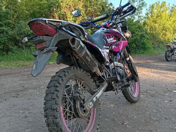 2024 Motoland XT 250 ST, фиолетовый, 110000 рублей - вид 1