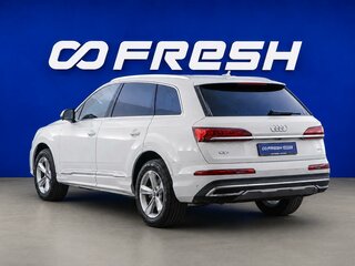 2023 Audi Q7 45 TFSI II (4M) Рестайлинг, белый, 6998888 рублей, вид 2