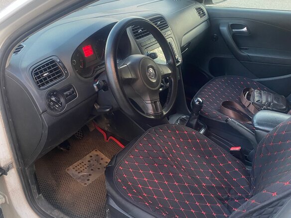 2013 Volkswagen Polo V, белый, 450000 рублей - вид 7
