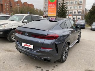 2020 BMW X6 40d III (G06), серый, 7400000 рублей, вид 5