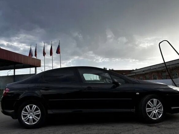 2008 Peugeot 407, чёрный, 420000 рублей - вид 1