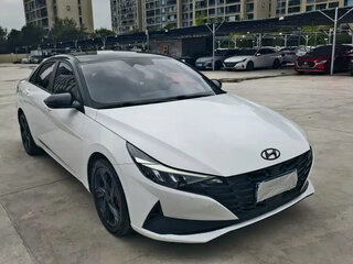 2023 Hyundai Elantra VII (CN7), белый, 1280000 рублей, вид 1