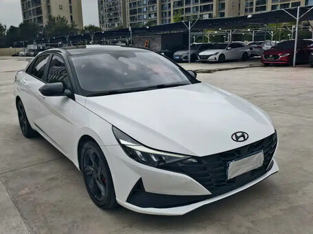 2023 Hyundai Elantra VII (CN7), белый, 1280000 рублей, вид 1