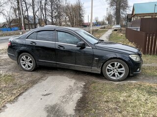 2008 Mercedes-Benz C-Класс 230 III (W204), чёрный, 900000 рублей, вид 2