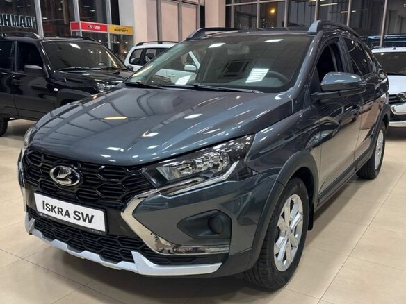 2026 Lada (ВАЗ) Iskra SW Cross, серый - вид 3