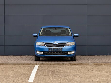 2016 Skoda Rapid I, синий, 1195000 рублей, вид 2