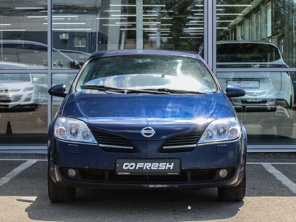 2005 Nissan Primera III (P12), синий - вид 2