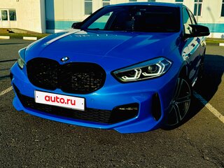 2019 BMW 1 серии 118d III (F40), синий, 2750000 рублей, вид 2