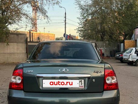 2011 Lada (ВАЗ) Priora I, зелёный, 499999 рублей, вид 5