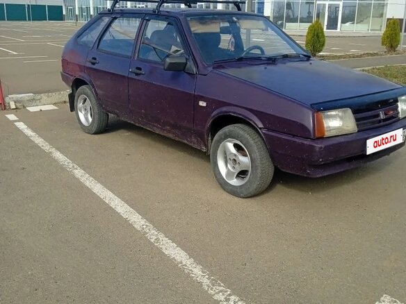 1997 Lada (ВАЗ) 21093i, фиолетовый, 130000 рублей - вид 1