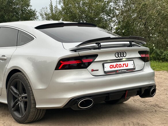 2014 Audi A7 I (4G), серебристый, 2100000 рублей - вид 12