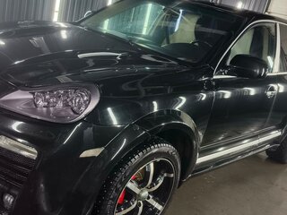 2004 Porsche Cayenne I (955), чёрный, 1300000 рублей, вид 4